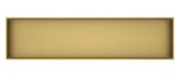 Inbouwnis Best Design Elah 121x28x7 cm Mat Goud - thumbnail