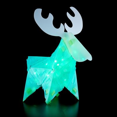 Kosmos knutselset Creatto Rendier junior blauw 60 delig Kosmos knutselset Creatto Rendier junior blauw 60 delig