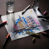 Sakura • pigma micron manga set sepia 4stuks - thumbnail