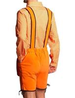 Lederhose Oranje Holland Kort - thumbnail