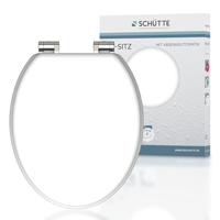 Schutte MDF WC-bril SPIRIT WHITE met soft-close | wit mat
 80101 - thumbnail