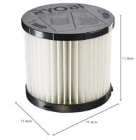 Ryobi RPVF | ONE+ Project Stofzuiger Filter compatibel met R18PV-0 - 5132004211 - 5132004211 - thumbnail