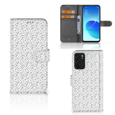 OPPO Reno6 5G | Telefoon Hoesje | Stripes Dots