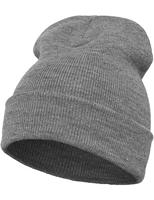 Flexfit FX1501KC Heavyweight Long Beanie - Heather Grey - One Size - thumbnail
