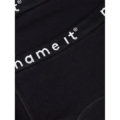 Name it winter ondergoed meisjes - zwart - 2p hipster - NkfHipster