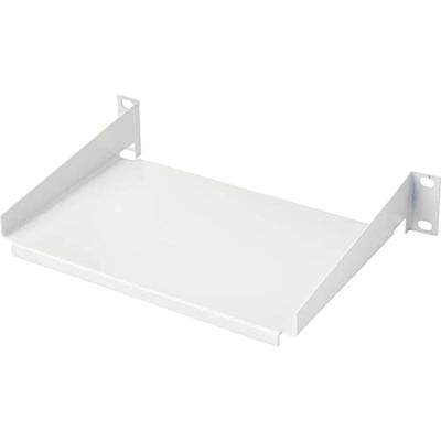 Renkforce RF-4746648 254 mm 10 inch Bodemplaat voor patchkast Vast inbouw Geschikt voor kastdiepte: vanaf 300 mm Grijs-wit (RAL 7035)