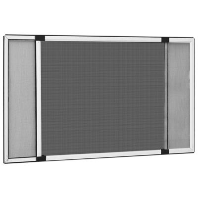 VidaXL Raamhor uitschuifbaar (75-143)x50 cm wit