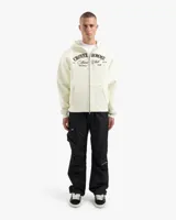 Croyez Artist Club Zip-Hoodie Heren Gebroken Wit - Maat M - Kleur: Gebroken WitZwart | Soccerfanshop - thumbnail