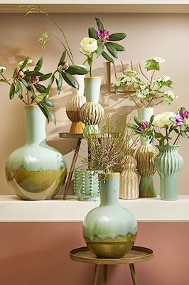 Mica Decorations Holm Vaas H 52 cm - Groen Mica Decorations Holm Vaas H 52 cm - Groen