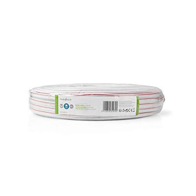 Nedis Speaker-Kabel | 2x 2.50 mm² | CCA | 100 m | Wit | 1 stuks - CAGW2500WT1000 CAGW2500WT1000 - thumbnail