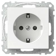 ELSO-stopcontact WDE002176 16A kinderlijk. Steekpl. wit 1 stuk(s) - thumbnail
