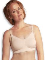 Borstvoedings- & zwangerschapsbeha met vormgeheugen CARRIWELL huidskleur (honing) - thumbnail