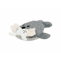 Knuffel voor honden Trixie Til Polyester Pluche Papier Crunch Walrus 28 cm - thumbnail