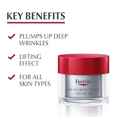 Eucerin Hyaluron-Filler + Volume-Lift Night Cream 50 ml Eucerin Hyaluron-Filler + Volume-Lift Night Cream 50 ml