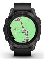 Garmin epix Pro (Gen 2) Sapphire Edition 3,3 cm (1.3") AMOLED 47 mm Digitaal 416 x 416 Pixels Touchscreen Zwart Wifi GPS - thumbnail