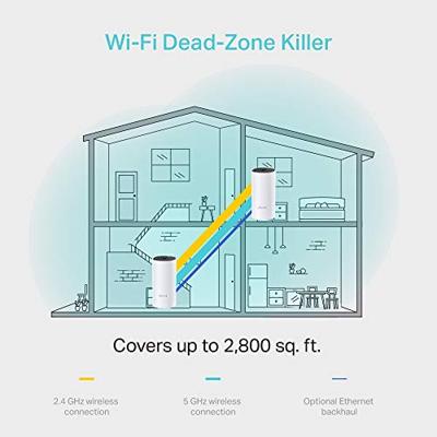 TP-Link Deco M4 WiFi 5 Mesh Systeem (2-pack) Mesh router Wit - thumbnail