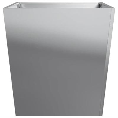 VidaXL Plantenbak 50x50x50 cm gegalvaniseerd staal
