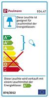 Paulmann 93447 Nova Inbouwlamp Set van 3 stuks LED LED 18 W IJzer (geborsteld) - thumbnail