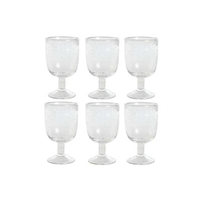 Set van bekers Home ESPRIT Transparant Kristal 300 ml 8 x 8 x 14 cm (6 Stuks) Set van bekers Home ESPRIT Transparant Kristal 300 ml 8 x 8 x 14 cm (6 Stuks)