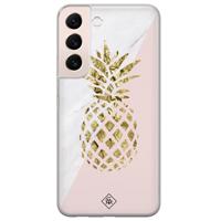 Samsung Galaxy S22 Plus siliconen hoesje - Ananas - thumbnail