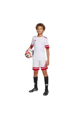 adidas Squadra 25 Voetbalshirt Kids Wit Rood adidas Squadra 25 Voetbalshirt Kids Wit Rood