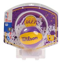 Wilson NBA Team Los Angeles Laker Mini Hoop - thumbnail