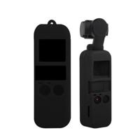 Antislip-stofdicht Cover Silicone mouwen voor DJI OSMO Pocket(Black) - thumbnail
