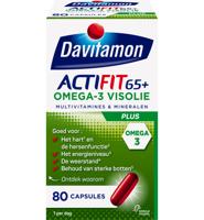 Davitamon Actifit 65+ Omega-3 Visolie Capsules - thumbnail