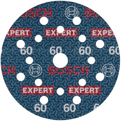 Bosch Professional EXPERT Schuurschijf 125mm P60 VE=6 - 2608902399 Bosch Professional EXPERT Schuurschijf 125mm P60 VE=6 - 2608902399