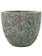 Lava Relic Jade couple bloempot 55x48 cm