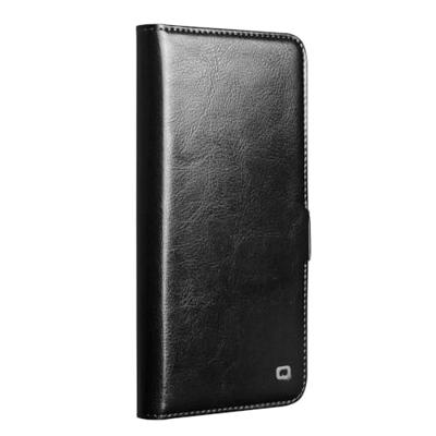 Qialino Samsung Galaxy S26 Ultra hoesje - Leren bookcase - Magnetische sluiting - Zwart