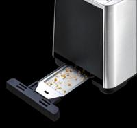 Tefal Equinox TT420D 7 2 snede(n) Zwart, Roestvrijstaal - thumbnail