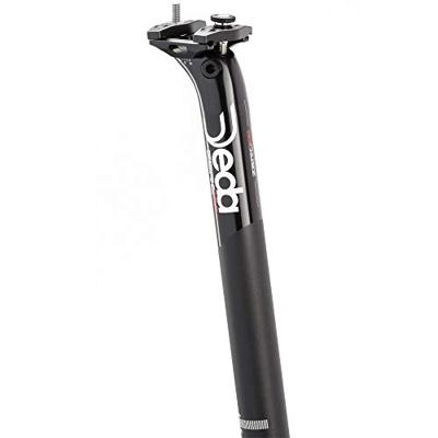 Deda zadelpen zero100 black 31.6x350mm alu 12mm sb
