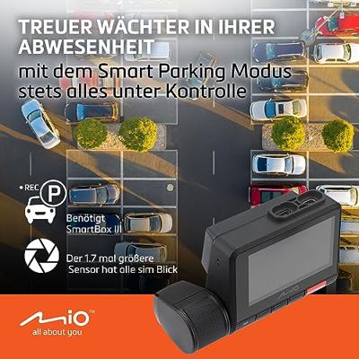 Mio MiVue 955W 4K Ultra HD + Wifi + GPS Dashcam Zwart