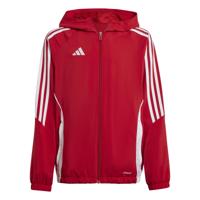 adidas Tiro 24 Windbreaker Kids Rood Wit - thumbnail