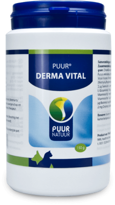 Puur Derma Vital (huid & vacht) voor hond en kat 150 g