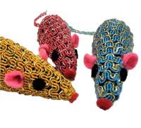 Nobleza Kattenspeelgoed - Muisjes - 3 stuks - thumbnail