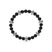 Guess JUMB04057JWSTBKT-U Zwart Heren armband - thumbnail