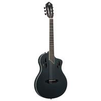 Ortega RTPSTD-SBK TourPlayer Series Standard Satin Black elektrisch-akoestische klassieke gitaar met gigbag - thumbnail