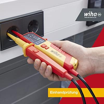 Wiha Spanningszoeker en continuïteitstester 12 - 1.000 V AC, CAT IV meetapparaat - thumbnail