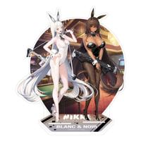 Goddess of Victory: Nikke Acrylic Diorama Blanc & Noir 18 cm - thumbnail
