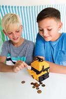 4M geldbank robot junior 14cm - thumbnail