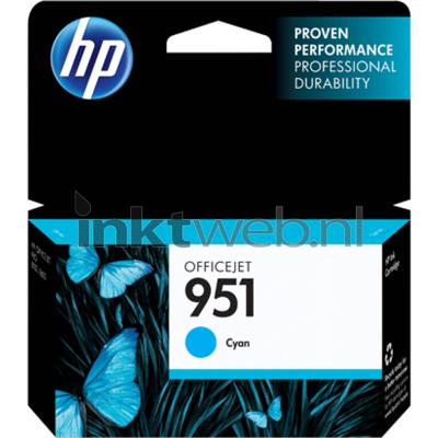 HP Inktcartridge 951 Origineel Cyaan CN050AE Inkt