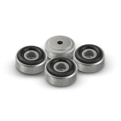 Audio Dynavox - Aluminium voeten 4 delig - zilver - 20 mm