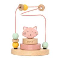 Trixie houten motoriekspiraal - mrs. cat - thumbnail