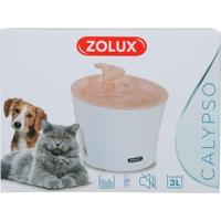 ZOLUX Calypso Waterfontein voor katten en honden - 3 liter - Inclusief 2 filters - Roze - thumbnail