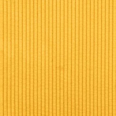 Loveseat bank 109 cm corduroy stof lichtgeel