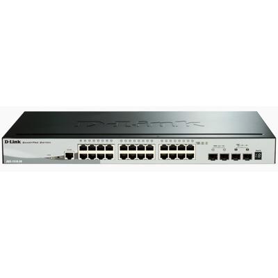 D-Link DGS-1510-28X/E DGS-1510-28X/E Netwerk switch 24 + 4 poorten 128 Gbit/s D-Link DGS-1510-28X/E DGS-1510-28X/E Netwerk switch 24 + 4 poorten 128 Gbit/s