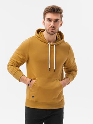 Ombre - Herenhoodie - Geel - Kangaroezak Ombre - Herenhoodie - Geel - Kangaroezak