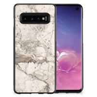Samsung Galaxy S10 Gripcase Marmer Beige - thumbnail